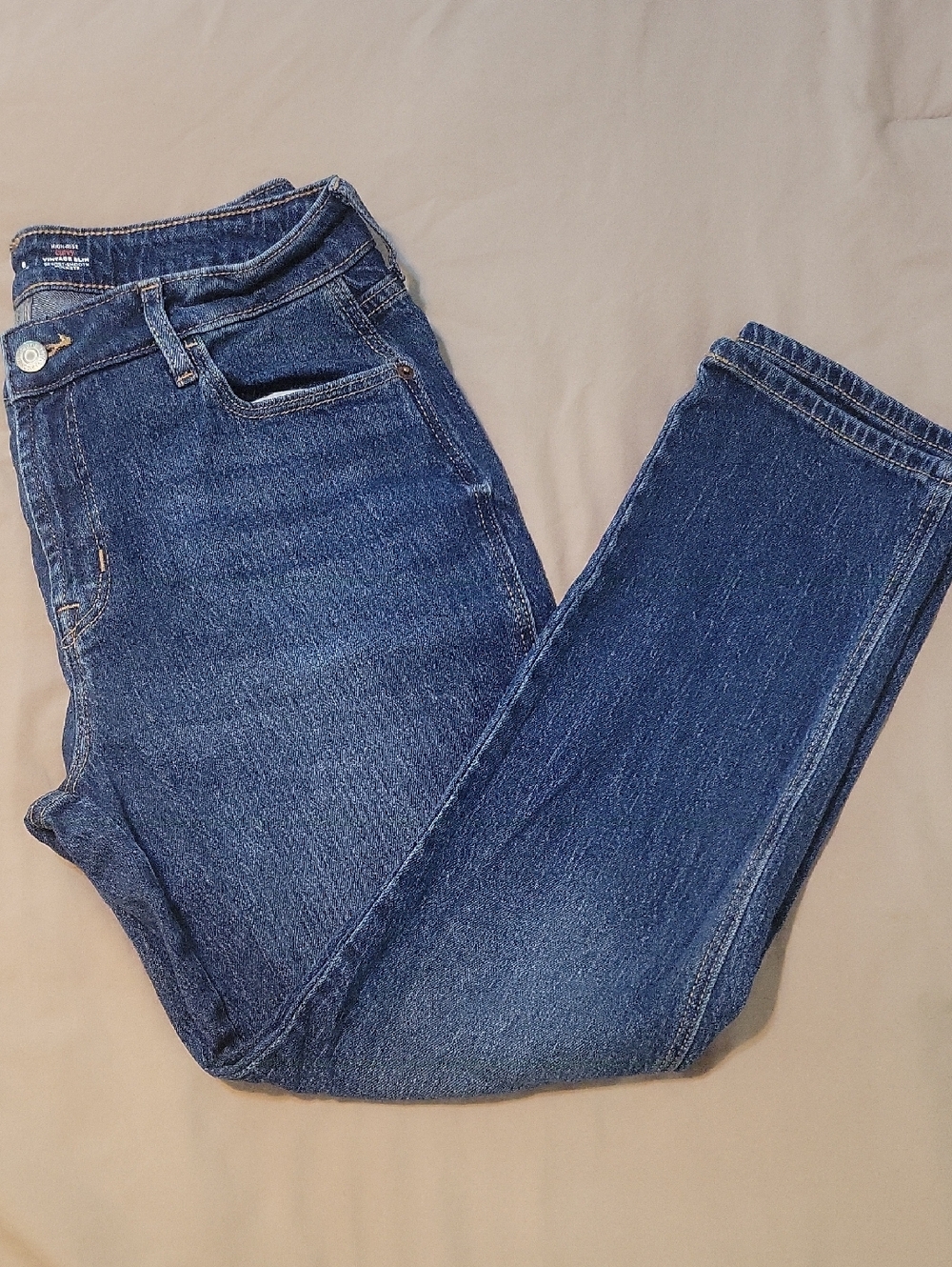 Old Navy Women's Skinny Jeans - Dark Blue Wash